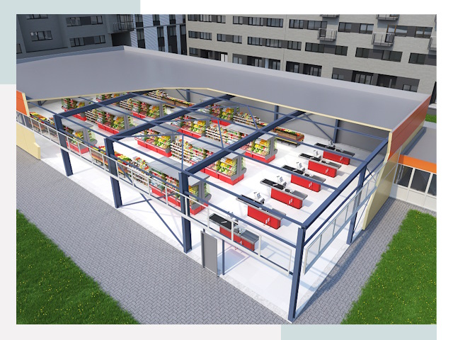 Строительство магазинов в Санкт-Петербург от 638 руб. за м²