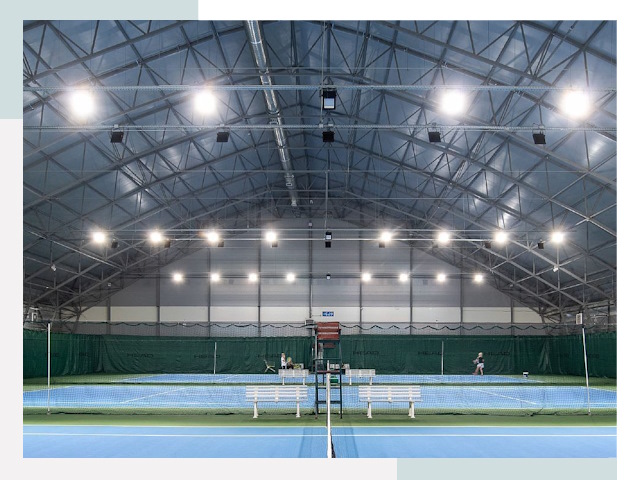 Строительство теннисных кортов в Санкт-Петербург от 638 руб.