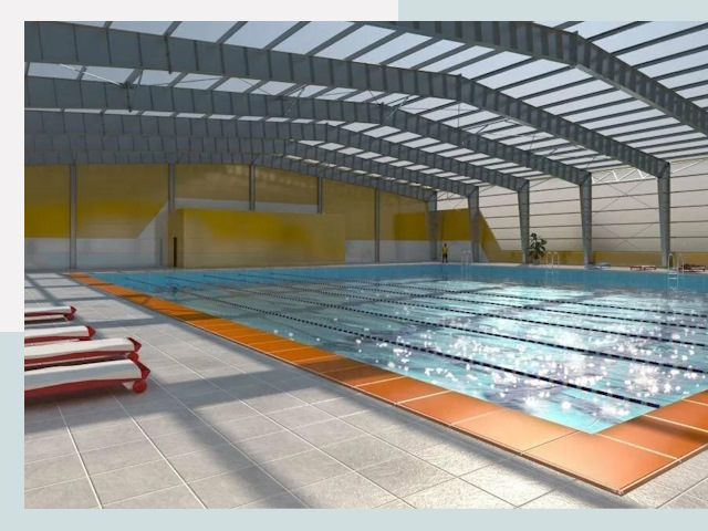 Строительство крытых бассейнов в Санкте-Петербурге