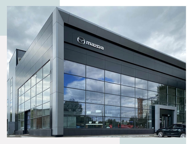 Строительство автосалонов в Санкте-Петербурге