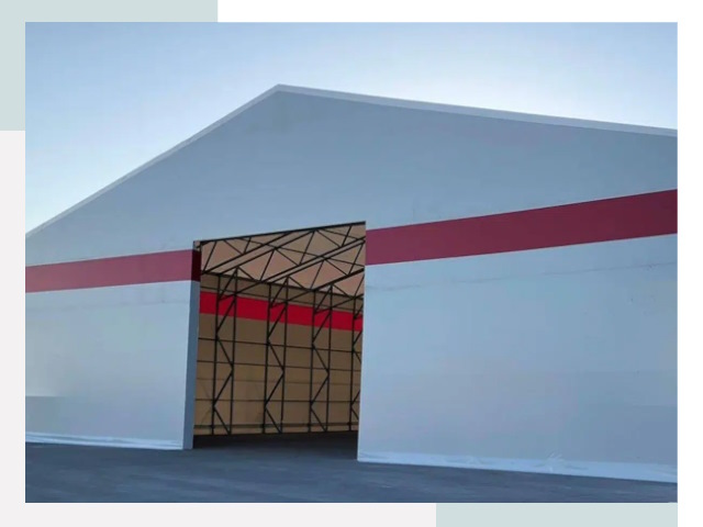 Быстровозводимые ангары в Санкте-Петербурге