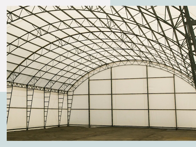 Арочные ангары от 638 руб. в Санкт-Петербург и Ленинградская область