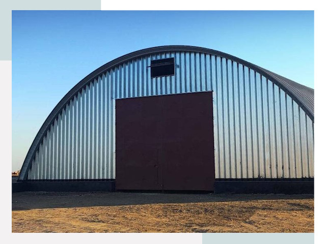 Арочные ангары в Санкте-Петербурге