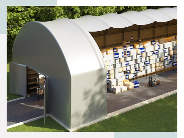 Тентовые ангары в Санкте-Петербурге