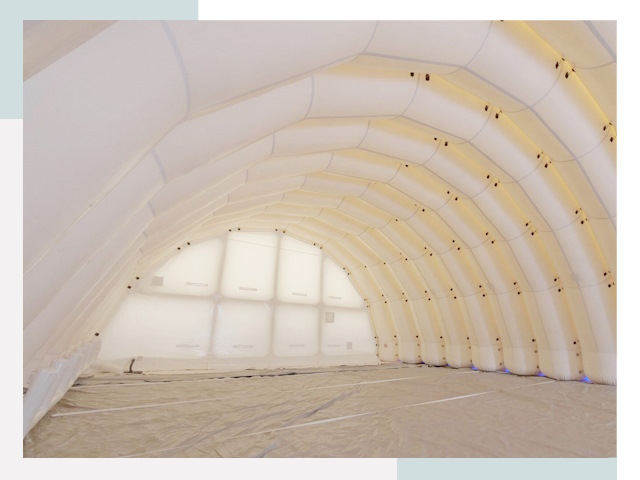 Пневмокаркасные ангары в Санкте-Петербурге