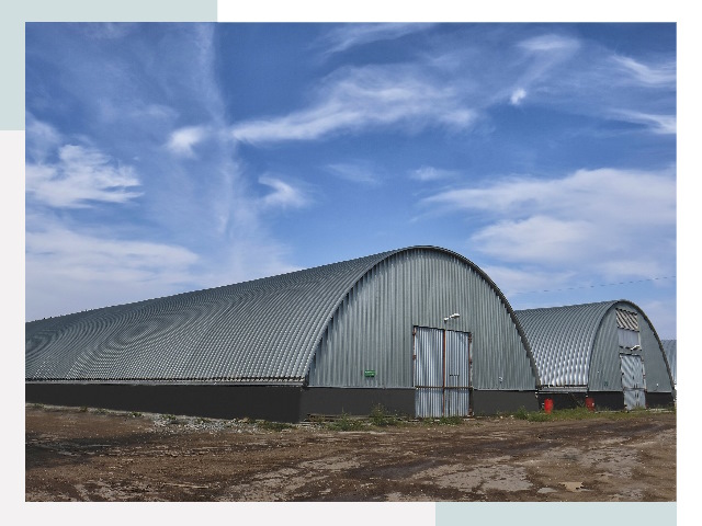 Сборные ангары в Санкте-Петербурге