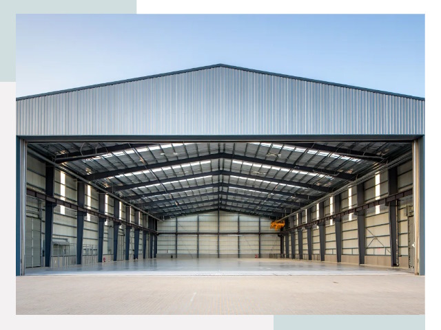 Большие ангары в Санкте-Петербурге