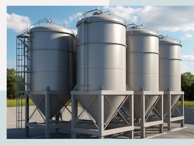 Металлические силосы от СтальСтрой-Снк по цене 638 руб.