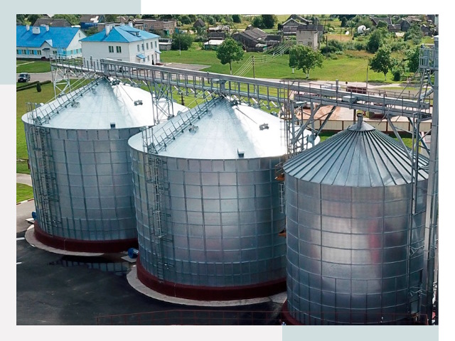 Металлические силосы в Санкте-Петербурге