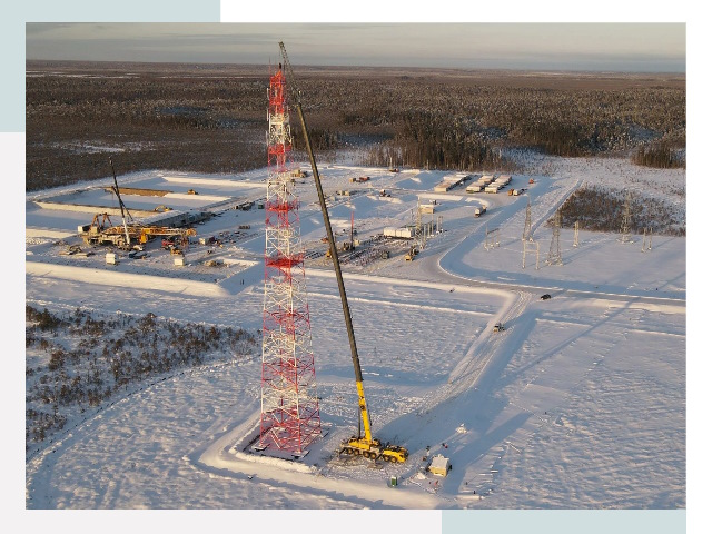 Мачты связи в Санкте-Петербурге