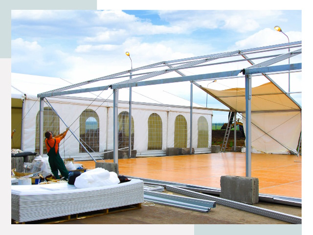 Быстро сборные шатры в Санкте-Петербурге