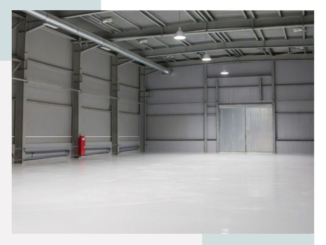 Полы для ангаров в Санкте-Петербурге