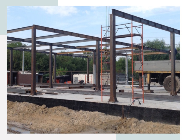 Фундамент для ангаров в Санкте-Петербурге