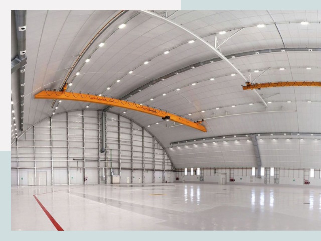 Оснащение ангаров в Санкт-Петербург от СтальСтрой-Снк - цена от 638 руб.