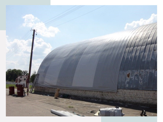 Ремонт ангаров в Санкте-Петербурге