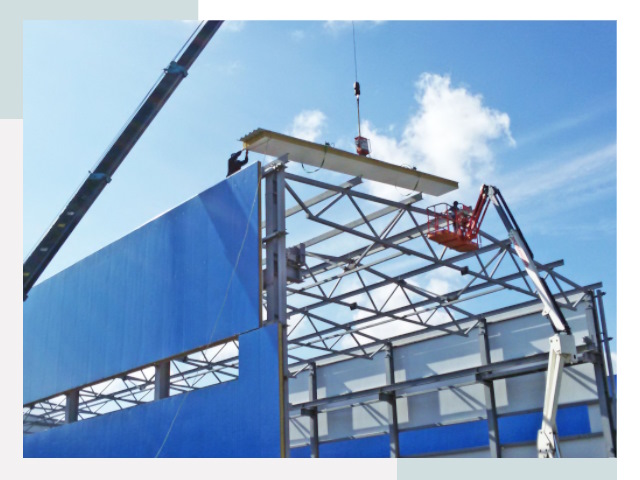 Монтаж сэндвич-панелей в Санкте-Петербурге