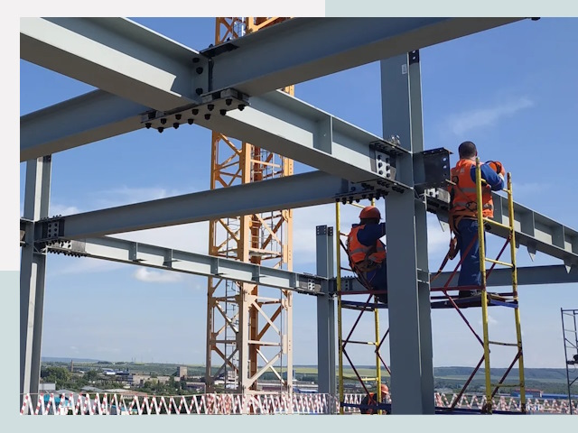 Монтаж металлоконструкций в Санкте-Петербурге